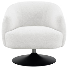 Load image into Gallery viewer, Upholstered Swivel Accent Chair, 360 Degree Rotation - Beige