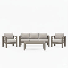 Load image into Gallery viewer, Outdoor Patio Set, All-Weather With Thick Cushions