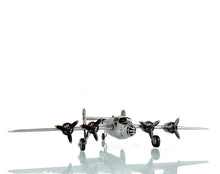 Load image into Gallery viewer, c1940 B-24 Liberator Bomber Sculpture - Silver