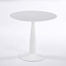 Load image into Gallery viewer, Pedestal Table, Round For Kitchen - White