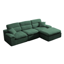 Load image into Gallery viewer, Corner Chaise Sofa With High Backrest