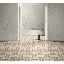Load image into Gallery viewer, Elegant Waterjet Polished Marble Tile For Floor And Wall