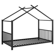 Load image into Gallery viewer, Metal House Platform Bed With Modern Design And Durable Frame