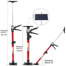 Load image into Gallery viewer, Adjustable Support Pole System For Drywalls And Cabinets With Carry Bag