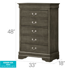 Load image into Gallery viewer, Louis Phillipe - Traditional Style Storage Chest Elegant