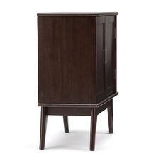 Load image into Gallery viewer, Draper - Low Storage Cabinet - Medium Auburn Brown