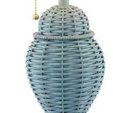 Load image into Gallery viewer, Urn Table Lamps With Empire Shades (Set of 2) - Blue