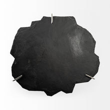 Load image into Gallery viewer, Stone And Iron Free Form Distressed Coffee Table - Black And Gold