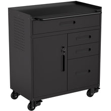 Load image into Gallery viewer, Rolling Tool Cabinet Heavy Duty Garage Storage With Lockable Doors & Drawers