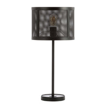 Load image into Gallery viewer, Table Lamp With Globe Shade - Black
