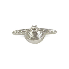 Load image into Gallery viewer, 8" Cast Iron Bumble Bee Trinket Tray - Silver