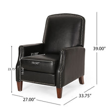 Load image into Gallery viewer, Recliner Chair With Rivets