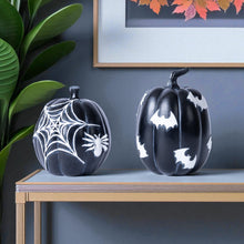 Load image into Gallery viewer, Poly Tabletop Sculpture (Set of 2) - Black / White