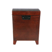 Load image into Gallery viewer, Solid Wood And Manufactured Wood Square End Table - Brown