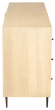 Load image into Gallery viewer, 68" Solid Wood Six Drawer Dresser - Natural