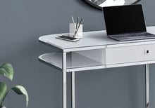 Load image into Gallery viewer, Computer Desk For Home Office, Laptop, Storage Drawers, Contemporary And Modern - White