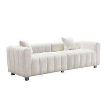 Load image into Gallery viewer, Modern 3 Seater Sofa With 2 Pillows