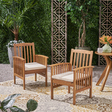 Load image into Gallery viewer, Casa - Acacia Dining Chair Set With Cushions,