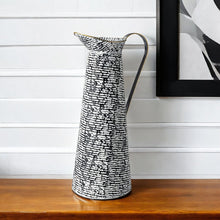 Load image into Gallery viewer, Cylinder Urns Jars (392208) - Black / White