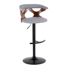 Load image into Gallery viewer, Gardenia - Contemporary Adjustable Barstool, Swivel With Rounded T Footrest (Set of 2)