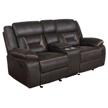Load image into Gallery viewer, Brazelton - Glider Loveseat With Console