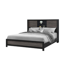 Load image into Gallery viewer, Soluto - Bed With Bookcase Headboard