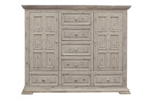 Load image into Gallery viewer, Solid Wood Seven Drawer Gentlemans Chest - White