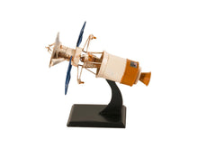 Load image into Gallery viewer, Hand Painted Model Airplane Tabletop Sculpture (401509) - Blue / Yellow
