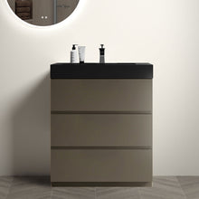 Load image into Gallery viewer, Alice - Bathroom Vanity With Sink, Large Storage Freestanding Bathroom Vanity For Modern Bathroom, One-Piece Sink Basin Without Drain And Faucet