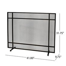 Load image into Gallery viewer, Elegant Iron Fire Screen For Fireplace Protection