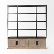 Load image into Gallery viewer, Three Tier Bookcase (380591) - Brown