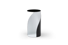 Load image into Gallery viewer, Steel Round Pedestal End Table (719932) - Black / White