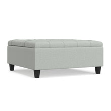 Load image into Gallery viewer, Harrison - Coffee Table Storage Ottoman Lift Top - Stone Gray