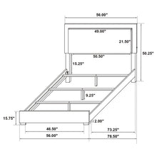 Load image into Gallery viewer, Jeremiah - LED Panel Bed With Touch Controlled Lighting