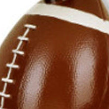 Load image into Gallery viewer, Football Shaped Table Lamp With Shade - Dark Brown White