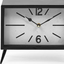 Load image into Gallery viewer, Table Clock (376227) - Black / White