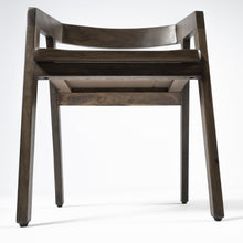 Load image into Gallery viewer, Wood Open Back Arm Chairs (Set of 2) - Brown