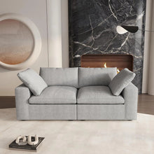 Load image into Gallery viewer, 80" Blend Modular Sofa - Light Gray