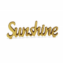 Load image into Gallery viewer, Hand Painted Sunshine Sculpture - Gold
