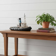 Load image into Gallery viewer, Hand Painted Model Boat (624588) - Black / White