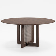Load image into Gallery viewer, 59" Solid Wood Rounded Bar Table - Brown