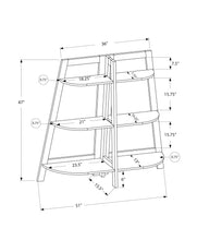 Load image into Gallery viewer, Bookshelf, Bookcase, Etagere, 3 Tier, For Office, Contemporary & Modern
