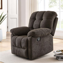 Load image into Gallery viewer, Devonaire - Manual Recliner With Padded Arms - Dark Brown
