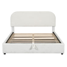 Load image into Gallery viewer, Upholstered Platform Bed With Hydraulic Storage System
