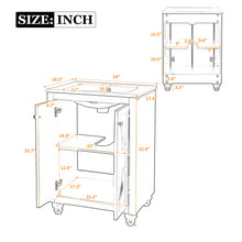 Load image into Gallery viewer, Bathroom Vanity With Ornate Elliptical Motif, Soft Close Hinges