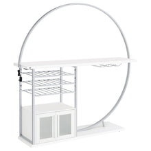 Load image into Gallery viewer, Casey - 2 Door Home Bar Storage Bar With Customizable Lighting - White