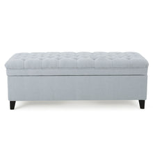 Load image into Gallery viewer, Juliana - Storage Ottoman With Birch Legs