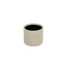 Load image into Gallery viewer, Dotted Round Pot Planter (487417) - Off White