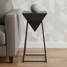 Load image into Gallery viewer, Pedestal End Table - Black