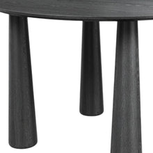 Load image into Gallery viewer, 67" Solid Wood Oval Dining Table - Black